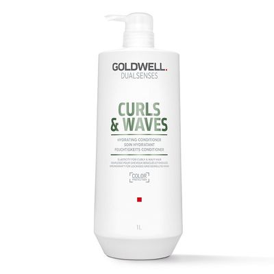 Goldwell Dualsenses Curls & Waves Conditioner 1000ml in Clear