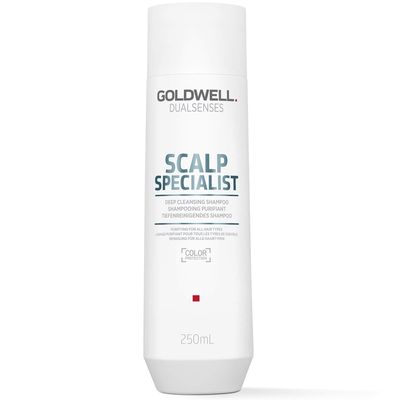 Goldwell Dualsenses Scalp Specialist Deep Cleansing Shampoo, Purifying For All Hair Types 250ml