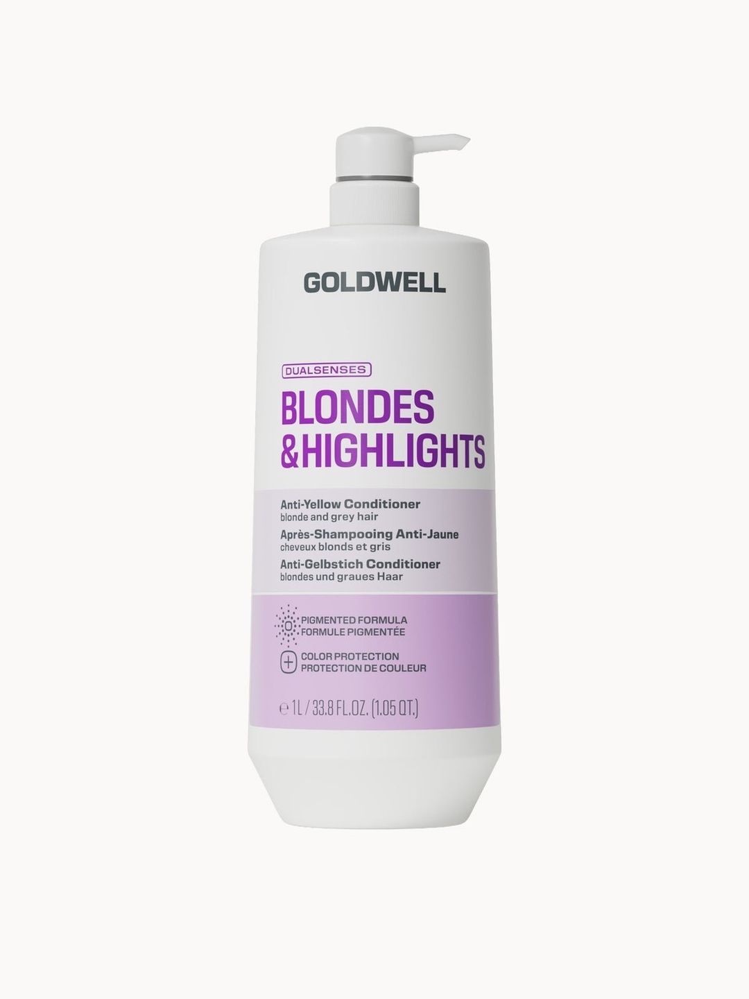 Goldwell Dualsenses Blondes & Highlights Anti-Yellow Conditioner 1000ml - Image 1