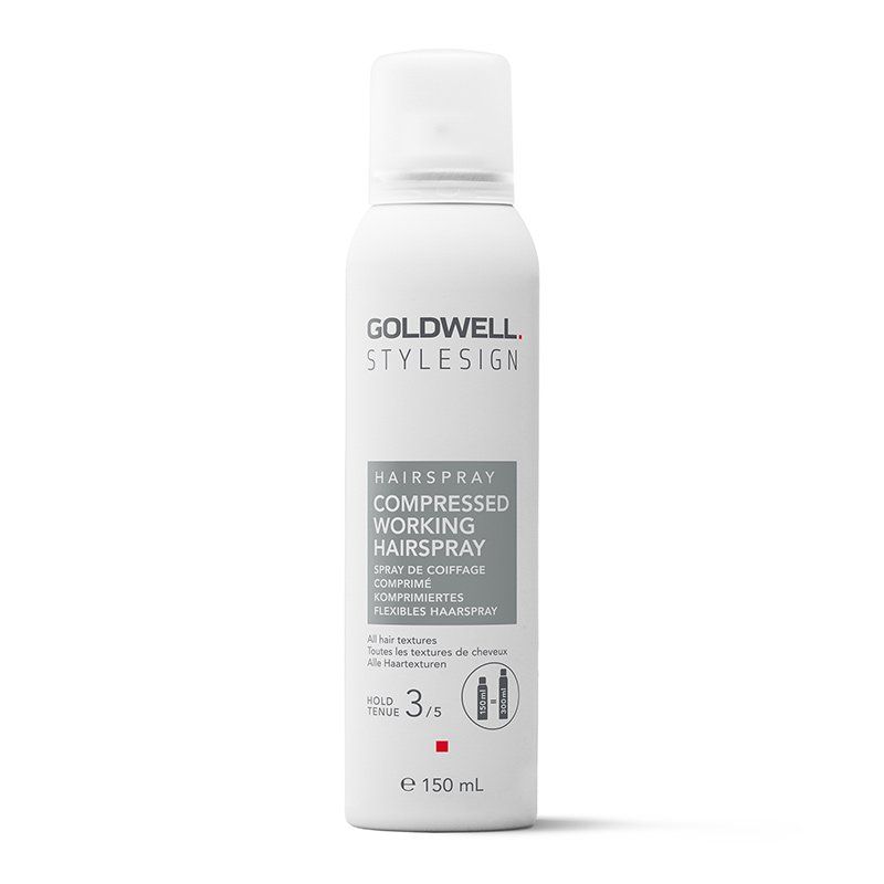 Goldwell StyleSign Compressed Working Hairspray 150ml in White - Image 1