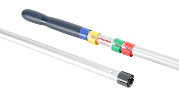 Vileda Supermop Aluminium Handle with Assorted Clips 119969