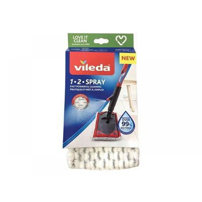 Vileda 166840 1-2 Spray Mop Refill Pad