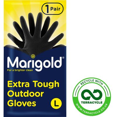 Marigold 175444 Extra Tough Outdoor Gloves - Large (6 Pairs)