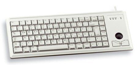 CHERRY G84-4400 TRACKBALL KEYBOARD Corded USB Light Grey (QWERTY - UK)