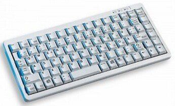 CHERRY Compact- G84-4100 keyboard Office USB + PS/2 AZERTY Grey