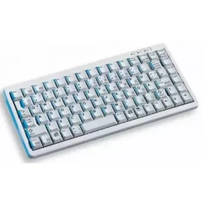 CHERRY Compact- G84-4100 keyboard Office USB + PS/2 AZERTY Grey - Thumbnail 2