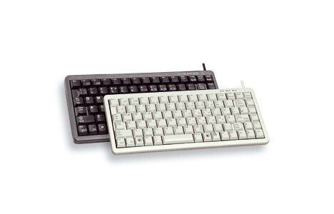 CHERRY Compact . Combo (USB + PS/2). DE keyboard USB + PS/2 QWERTY Bla - Image 1