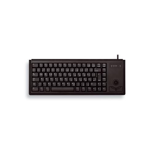 CHERRY G84-4400 TRACKBALL KEYBOARD Corded, USB, Black, (QWERTY - UK) - Image 1
