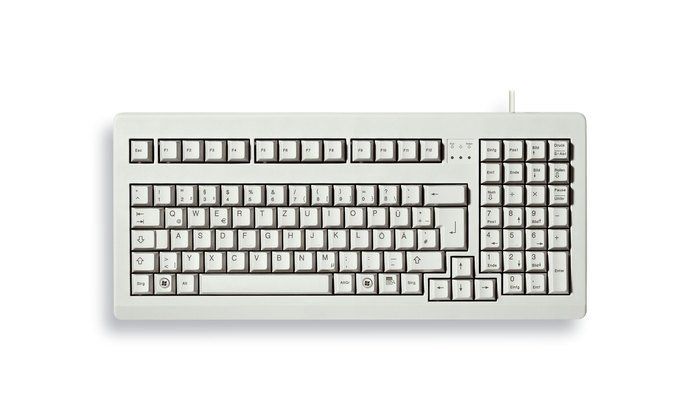 CHERRY G80-1800 keyboard Universal USB QWERTY US English Grey - Image 1