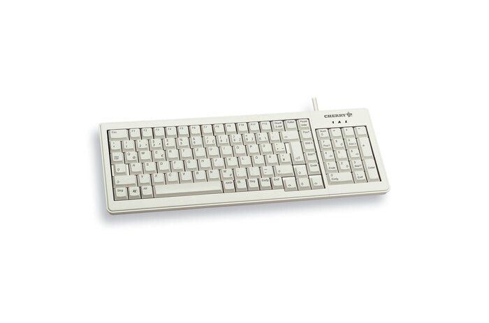 CHERRY XS keyboard USB QWERTZ German Grey - Image 1