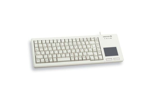CHERRY XS Touchpad keyboard USB QWERTZ German Grey