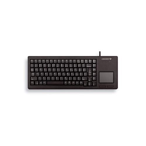 CHERRY XS Touchpad keyboard Universal USB QWERTZ German Black - Image 1