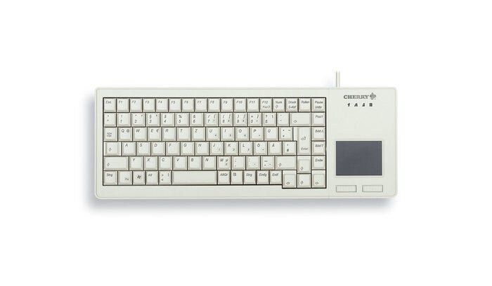 CHERRY XS Touchpad keyboard Universal USB QWERTY US English Grey - Image 1