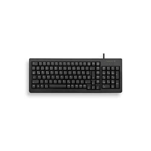 CHERRY XS G84-5200 COMPACT KEYBOARD, Corded, USB/PS2, Black, (QWERTY - UK) - Image 1