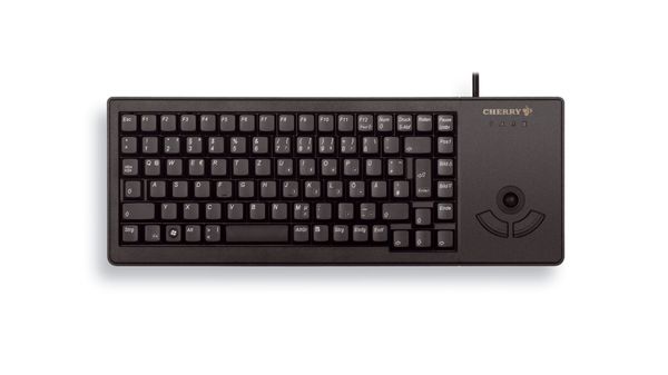 CHERRY G84-5400 TRACKBALL KEYBOARD Corded USB Black (QWERTY - UK)