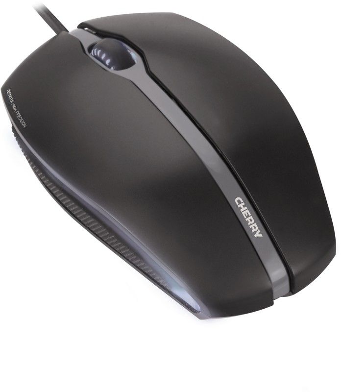 CHERRY GENTIX CORDED ILLUMINATED MOUSE Black USB - Image 1