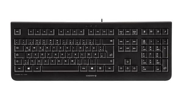 CHERRY KC 1000 keyboard Universal USB QWERTY Italian Black