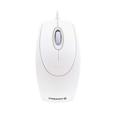 CHERRY WHEELMOUSE OPTICAL Corded Mouse Pale Grey PS2/USB