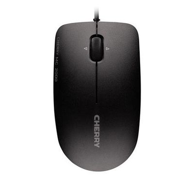 CHERRY MC 2000 Corded Mouse with Tilt Wheel, Black, USB