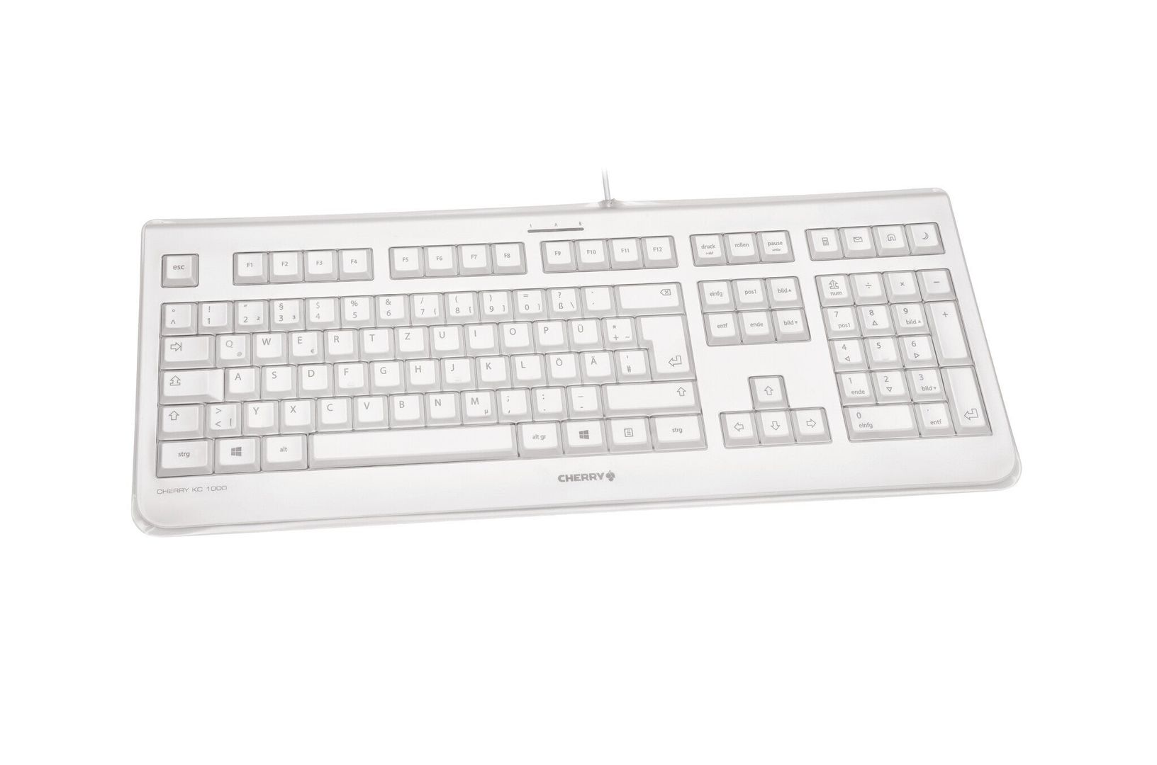 CHERRY KC 1068 keyboard USB AZERTY French Grey - Image 1