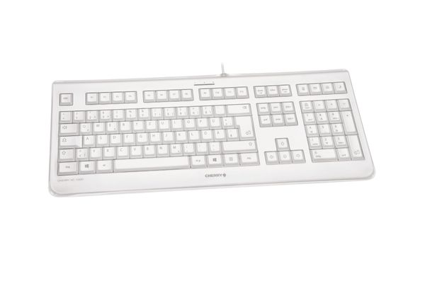 CHERRY KC 1068 keyboard USB AZERTY French Grey
