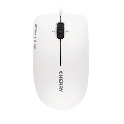 CHERRY MC 2000 Corded Mouse with Tilt Wheel. Pale Grey. USB