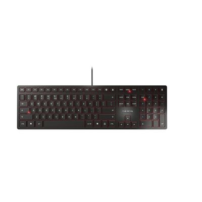 CHERRY KC 6000 Slim keyboard Universal USB US English Black - Thumbnail 2