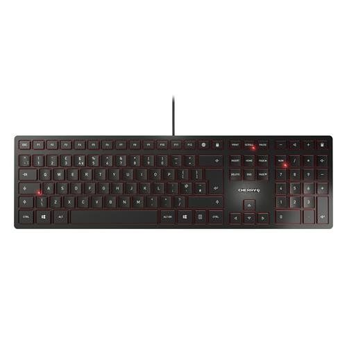 CHERRY KC 6000 SLIM Keyboard - Black - Image 1