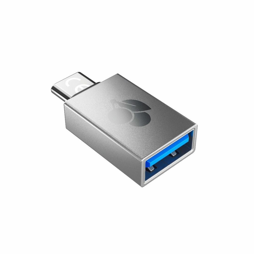 CHERRY 61710036 cable gender changer USB-A USB-C Silver - Image 1