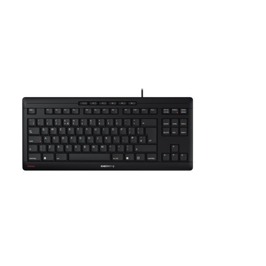 CHERRY STREAM TKL keyboard Universal USB QWERTY UK English Black - Image 1