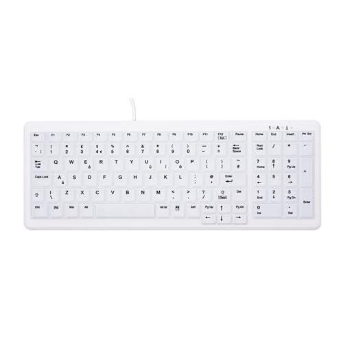 Contour Design Active Key AK-C7000 keyboard Medical USB QWERTY UK English White - Image 1