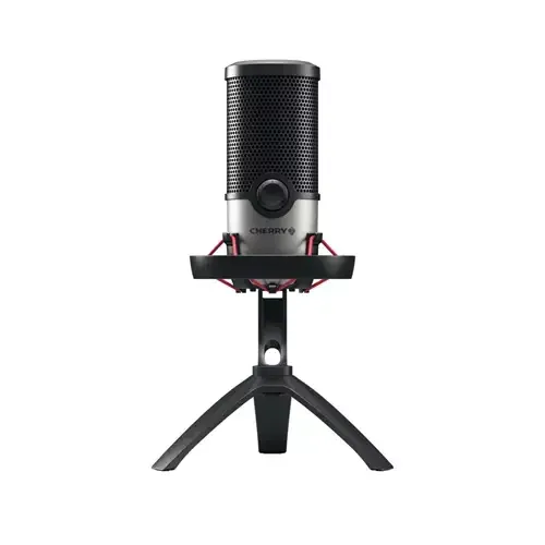CHERRY UM 6.0 ADVANCED Black Silver Table microphone - Image 1