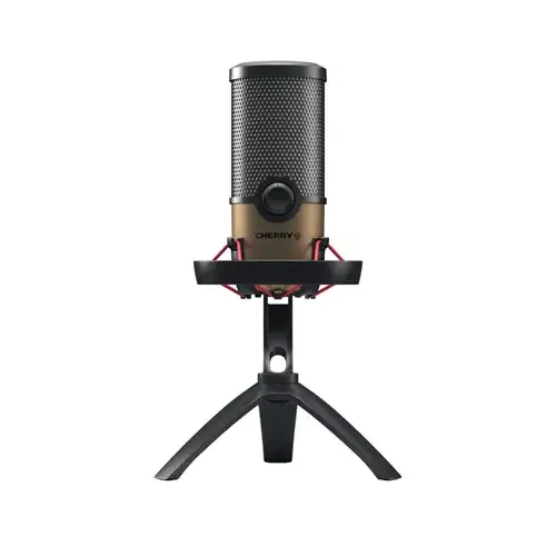CHERRY UM 9.0 PRO RGB Black Copper Table microphone - Image 1