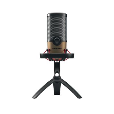 CHERRY UM 9.0 PRO RGB Black Copper Table microphone - Thumbnail 2