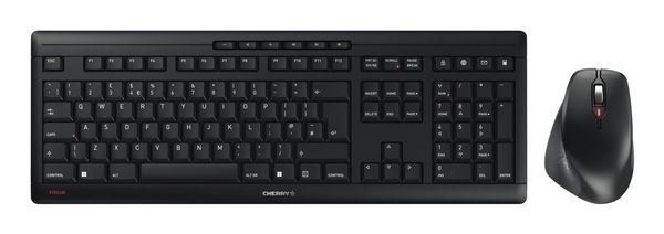 CHERRY Stream Desktop Comfort Wireless Keyboard and Mouse