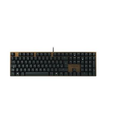 CHERRY KC 200 MX Mechanical Keyboard, UK Layout - Black, Bronze