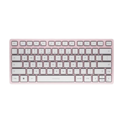 CHERRY KW 7100 MINI BT keyboard Universal Bluetooth QWERTY US International Pink