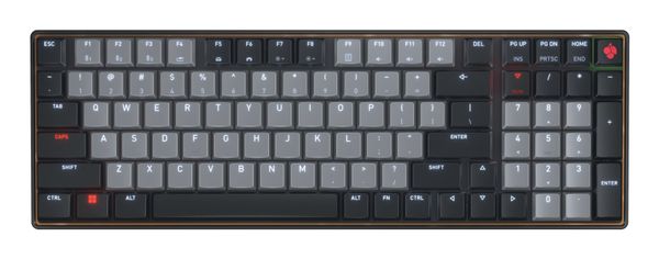 CHERRY KW 550 MX LP keyboard Home/Office USB + Bluetooth QZERTY US English Black