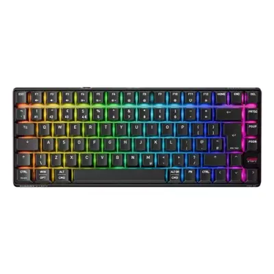 CHERRY XTRFY K33 Compact Wireless keyboard Gaming USB + RF Wireless + Bluetooth QWERTY UK English Black - Thumbnail 2