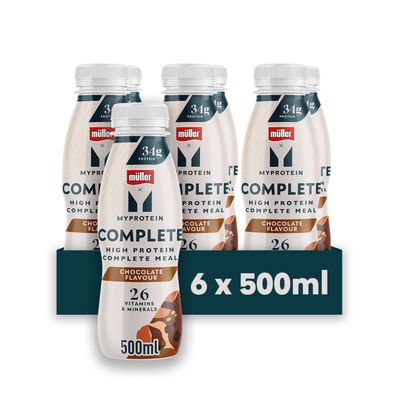 Myprotein x Müller — Complete Shakes - 6x500ml - Chocolate - Thumbnail 2