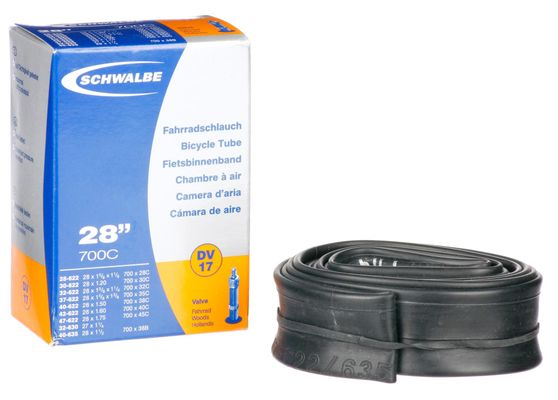 Schwalbe DV17 28"/700C Inner Tube Dunlop DV Valve