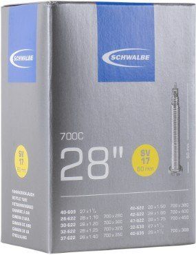 Schwalbe SV17 700C Inner Tube - 60mm700c x 28-47mm
