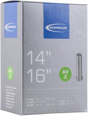 Schwalbe AV2 14/16" Inner Tube Schrader Valve