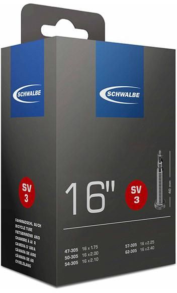 Schwalbe 16 inch Inner Tubes - Thumbnail 2