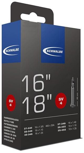 Schwalbe SV4 16/18" Inner Tube Presta Valve