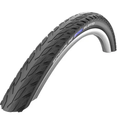 Schwalbe Silento 26x1.75 Wire Tyre SBC KGuard Black/Reflex
