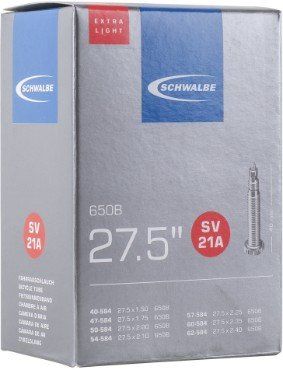 Schwalbe 27.5x1.5/2.4 Extra Light Inner Tube - Presta Valve
