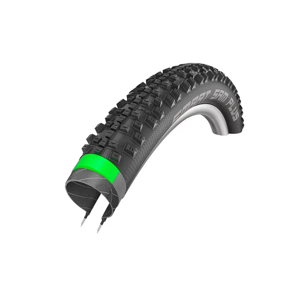 Schwalbe Smart Sam Plus GG SS Addix Tyre Black - Image 1