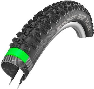 Schwalbe Smart Sam Plus GG SS Addix Tyre Black - Thumbnail 2