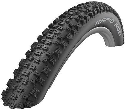 Schwalbe Rapid Rob K-Guard Lite Skin Wired Tyre Black - Thumbnail 2